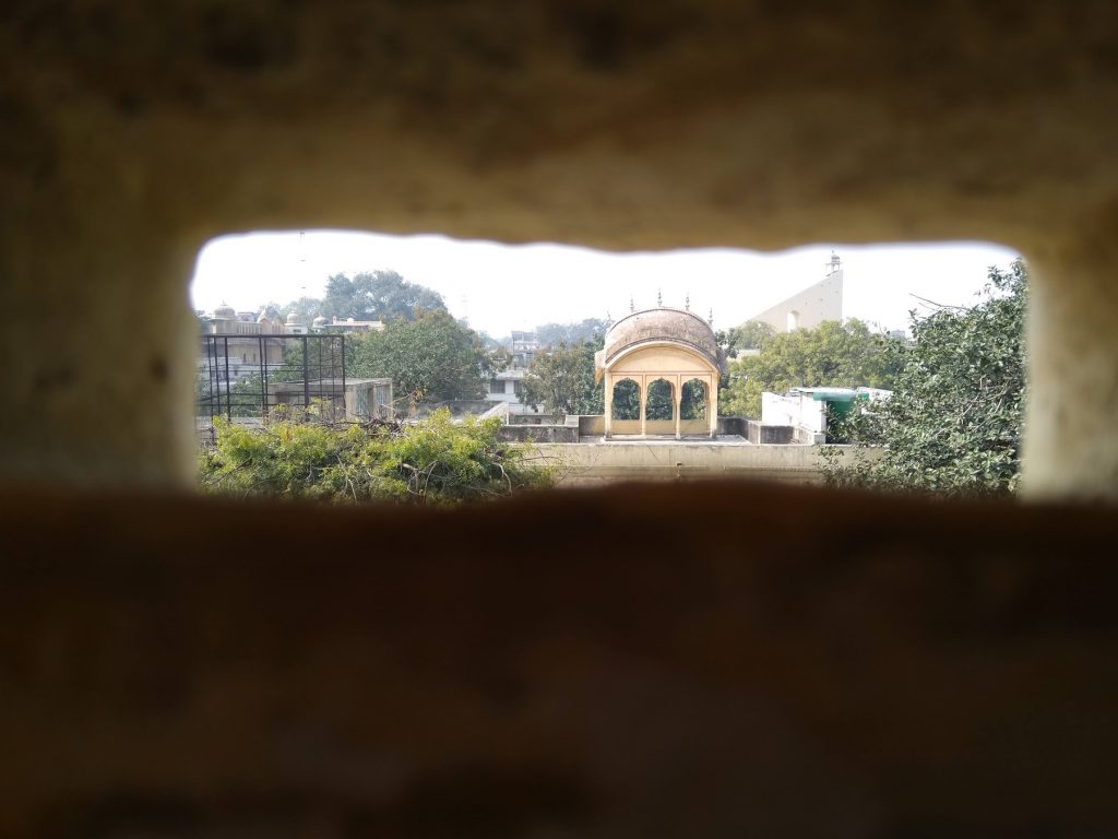 Inside of Hawa Mahal